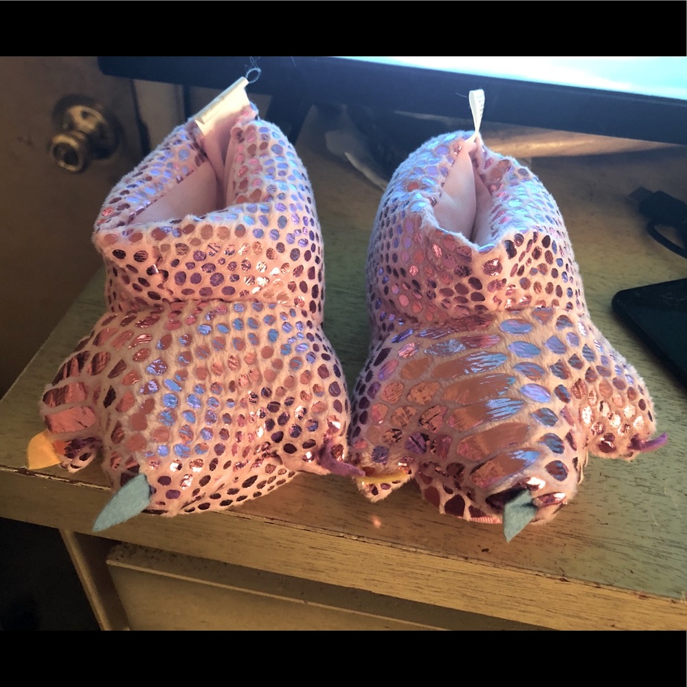 Toddler Dragon Slippers